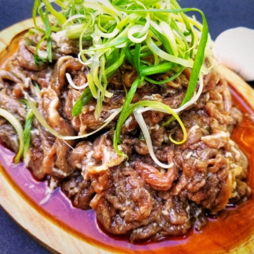 Korean Style Beef Bulgogi (양념 소불고기)